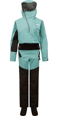 2026 Gill Frauen Verso Dropseat Drysuit 4805W - Marine Blue